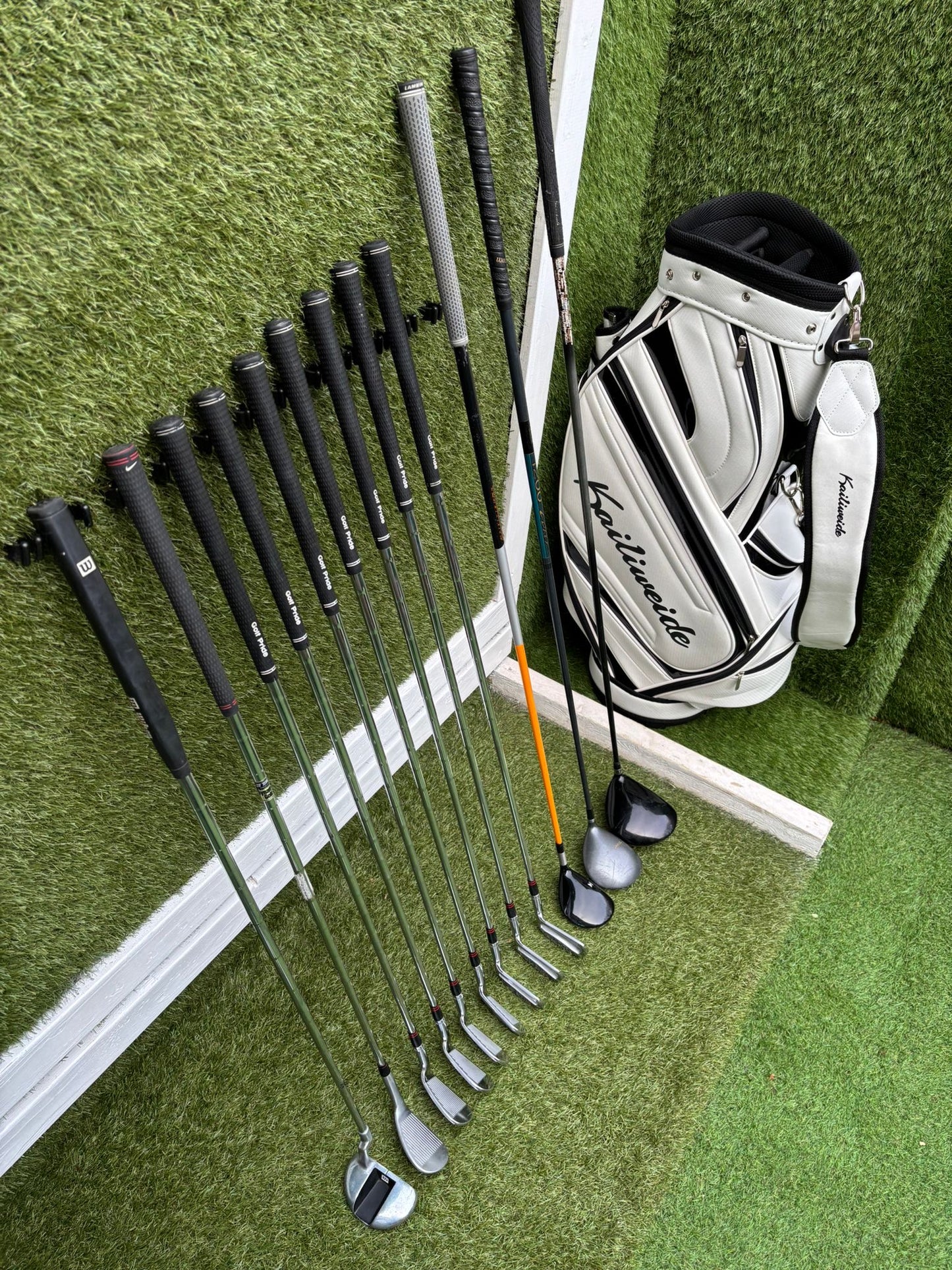 Ben Hogan Apex FTX Forged Irons (4–PW) + Titleist 3 Wood + Drivers + BRAND NEW Bag - Free P&P