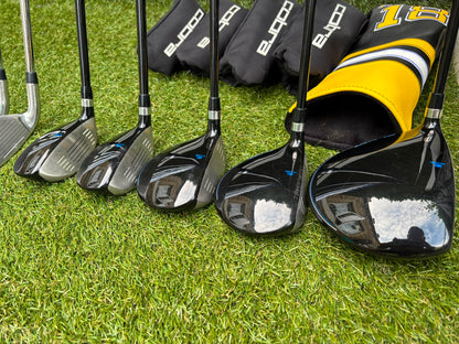 Cobra FLY-XL Complete Golf Set, Matching Woods, Hybrids, Irons & Cobra Ultralight Pro Stand Bag