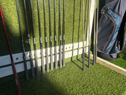 Ladies-Friendly Full Golf Set | Yonex Driver + Fazer Woods + Fazer HOT-1 Irons + Wilson Bag (13 Clubs)