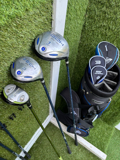 Dunlop DDH SB-21 Golf Set with Benross Hybrid & Stand Bag - Free DPD Delivery