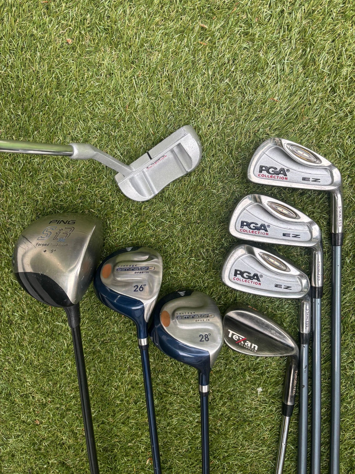 Short-Length Golf Set for Juniors, Ladies & Shorter Golfers with PING Driver