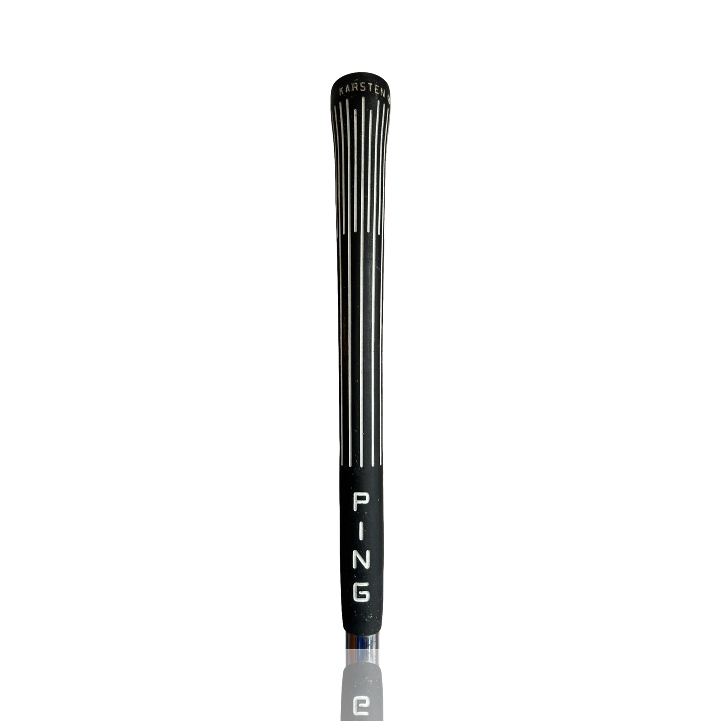 Ping Zing Karsten 9 Iron Steel Medium Flex Shaft Black Dot