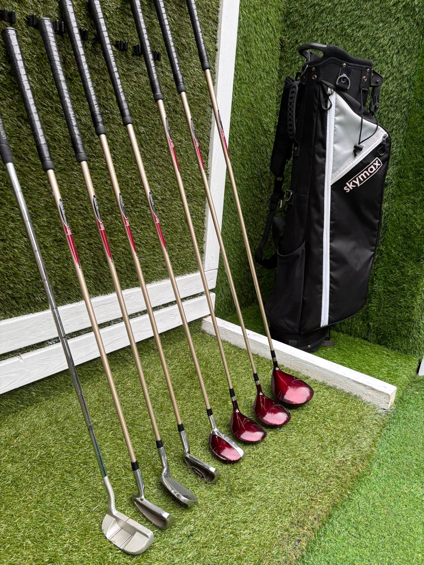 Maxfli Affinity Ladies Golf Package, Howson Blade Putter & Skymax Stand Bag