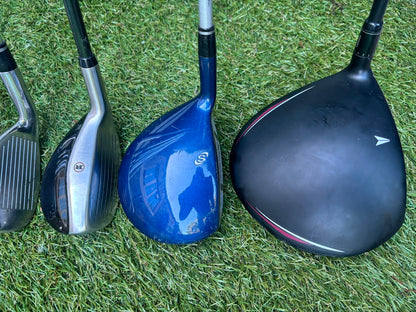 Ben Sayers M7 Golf Set with MacGregor MacTec X Driver, RAM Hybrid & John Letters Stand Bag