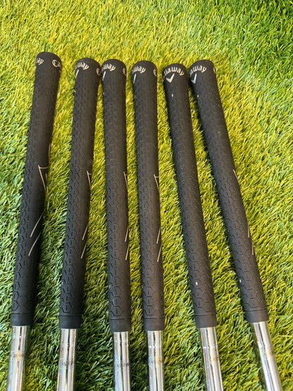 Callaway X22 5-PW - Reg Flex - Steel Shafts