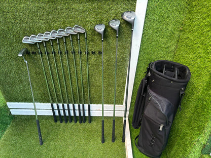 Pro Kennex Performer Oversize Golf Set with Matching Woods, Headcovers & Regal Bag