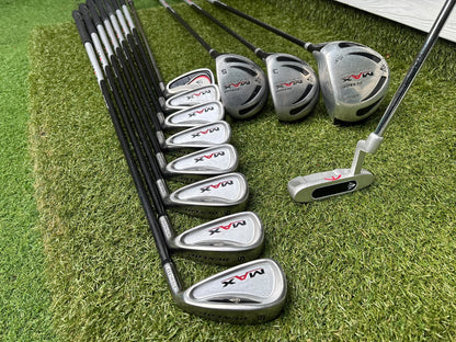 Dunlop MAX Complete Golf Set – 420cc Titanium Driver, Matching Irons & Dunlop Bag