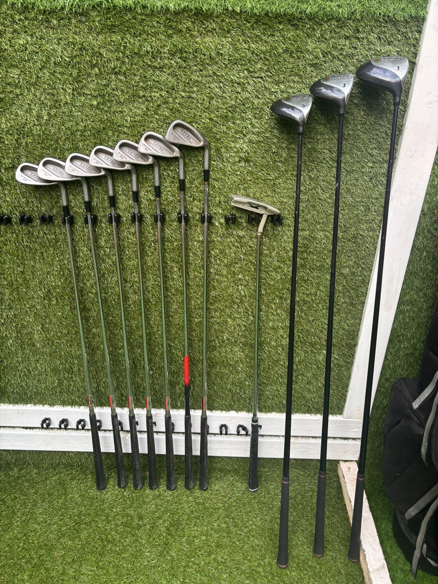 🔥 Wilson Ultra Irons + Vantage Vision Woods + Slazenger Putter