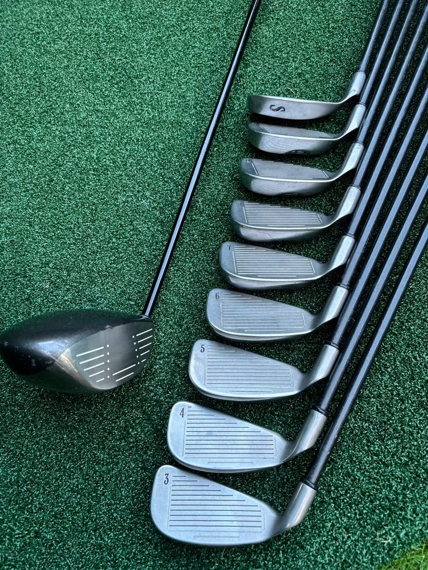 Callaway Big Bertha 3–SW Graphite Irons & Big Bertha Titanium Driver