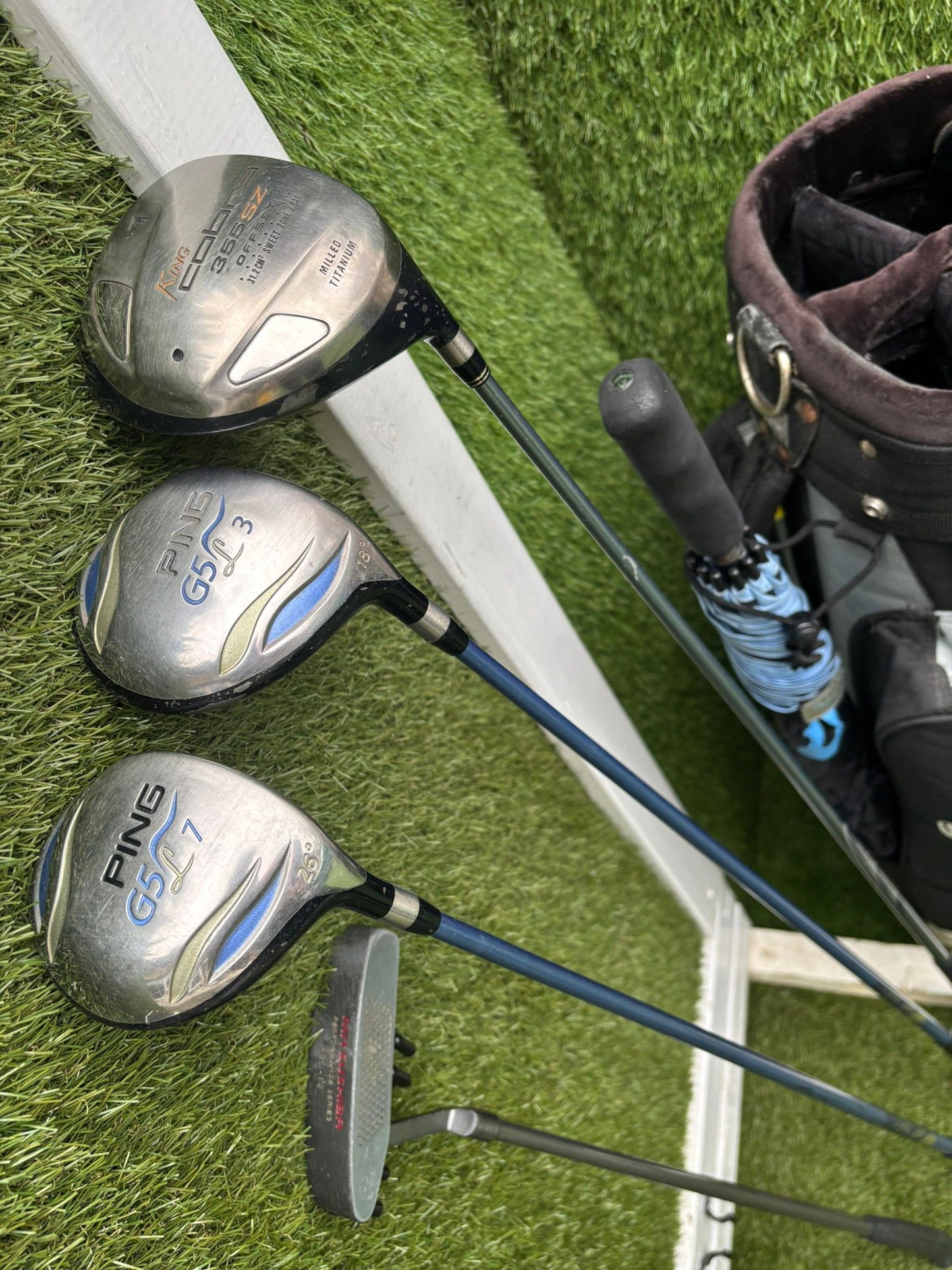 Ladies Ping Zing 2 Red Dot Full Set – Ping Woods + Cobra Driver | Ladies Graphite Shafts £264.00 Delivered