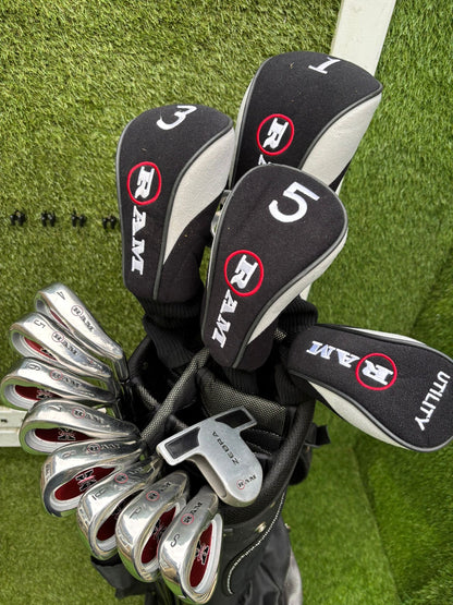 RAM Concept X Complete 14-Club Golf Set + Stand Bag - Free Delivery
