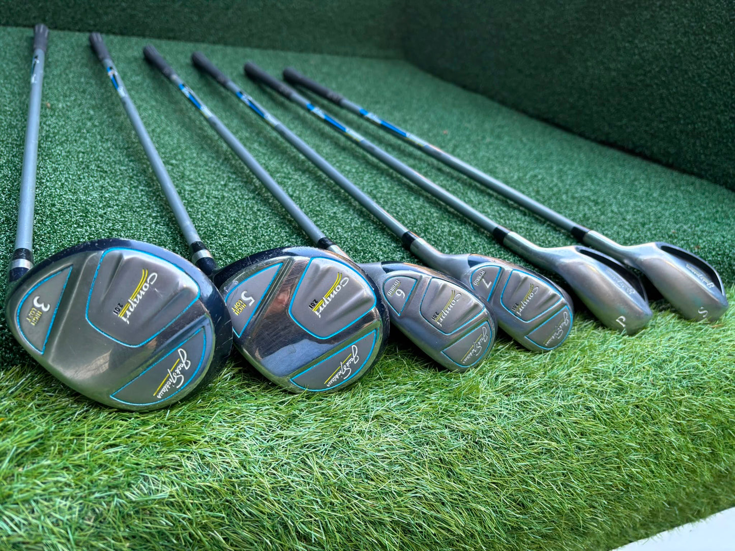 Jack Nicklaus Compri 2.01 Ladies Wood, Hybrid & Wedge Set - Free Delivery