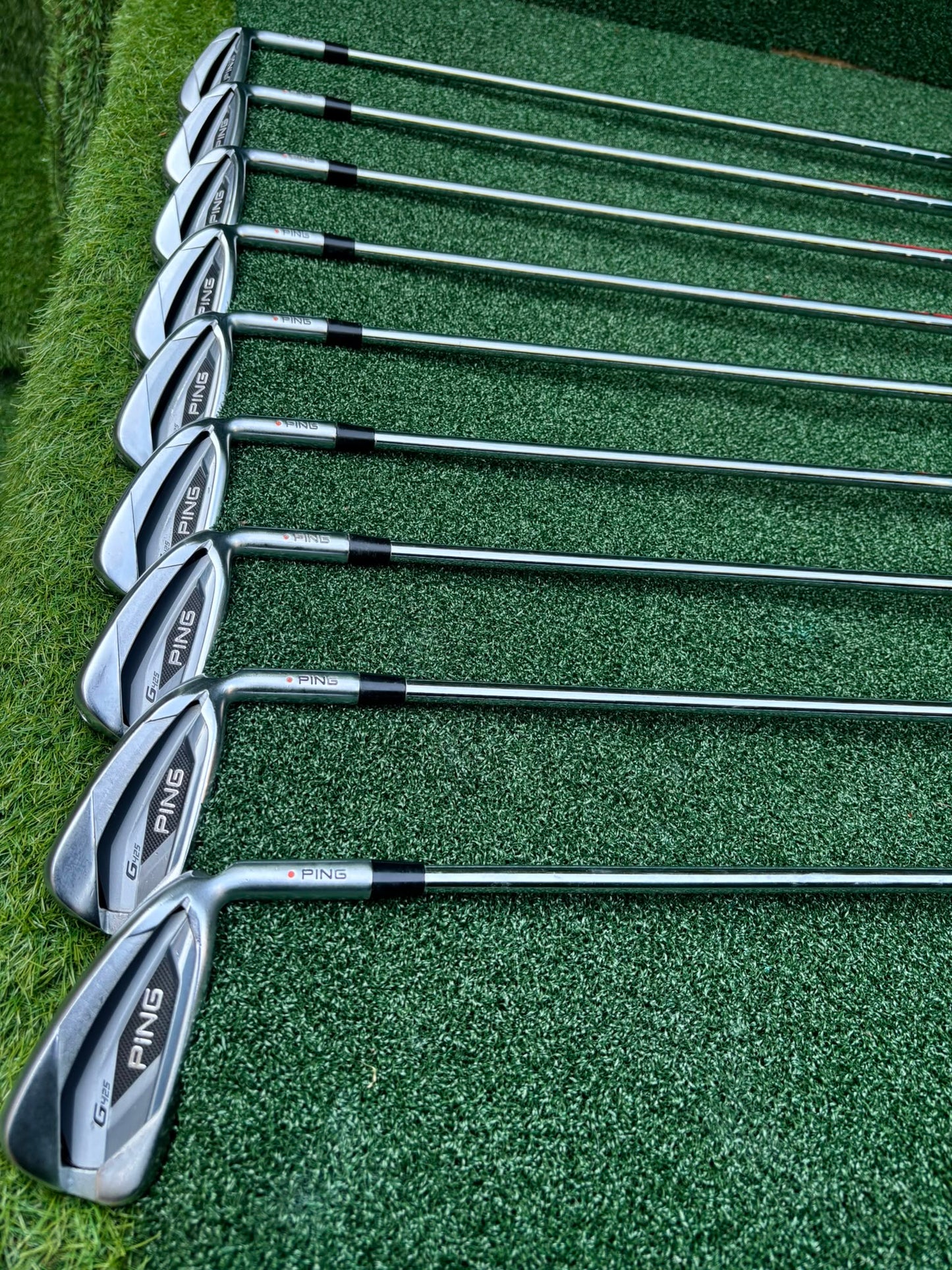 Ping G425 Rare Full 9-Club Iron Set – 4-9, PW, UW & SW + Fast Free Delivery