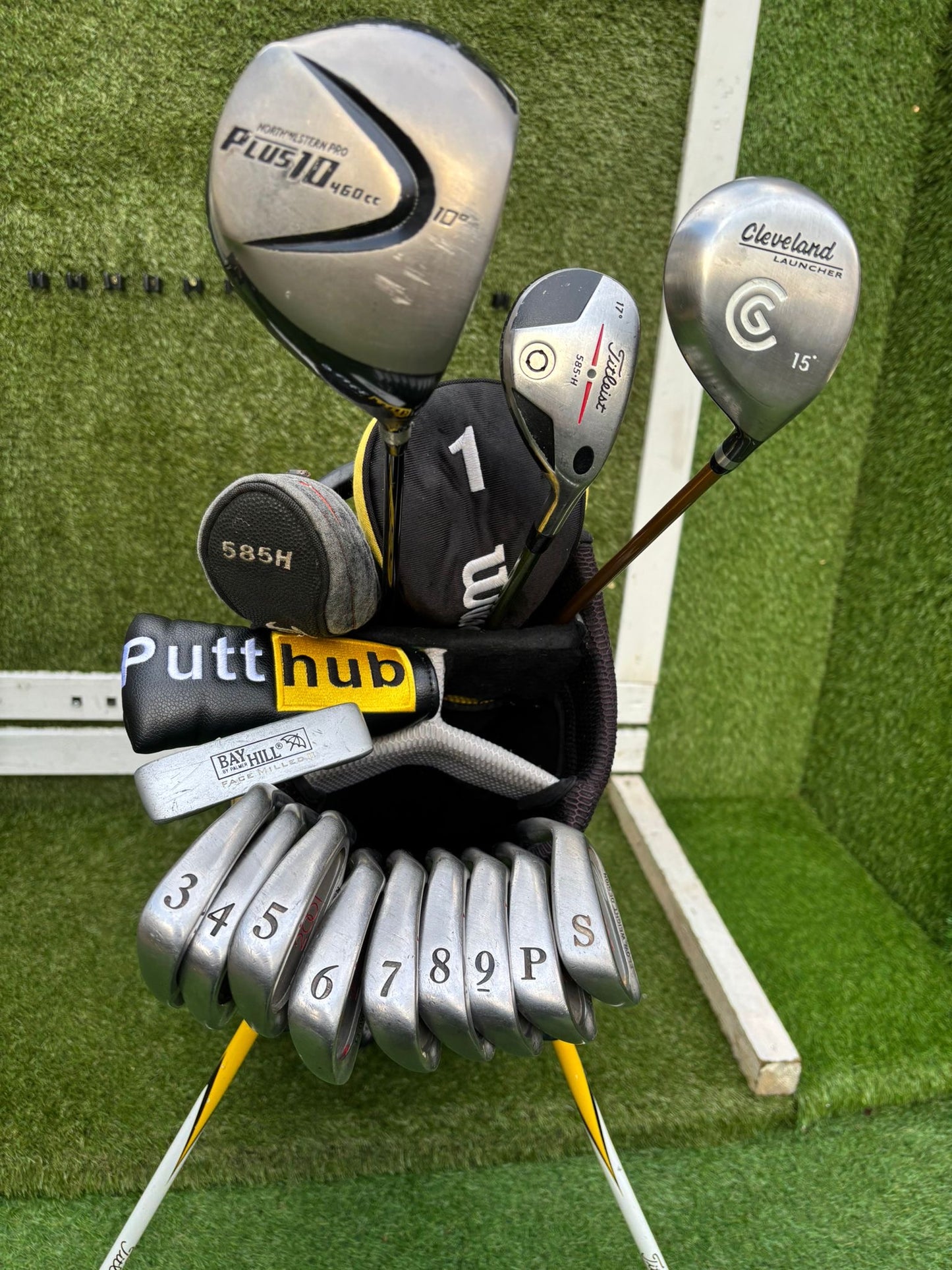 Complete Golf Set with Titleist Stand Bag – 13 Clubs