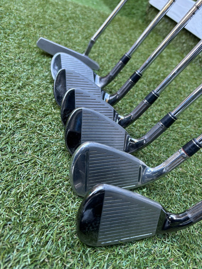 TaylorMade M2 6–SW Irons, R1 Driver, Cobra 3 Wood, Rescue Hybrid, PING Putter & TaylorMade Bag