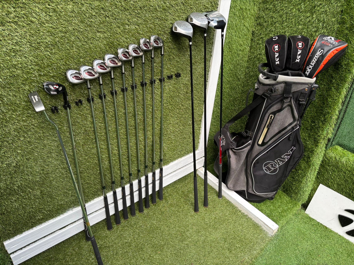 RAM Concept II Complete Golf Set – 13 Clubs & RAM Stand Bag