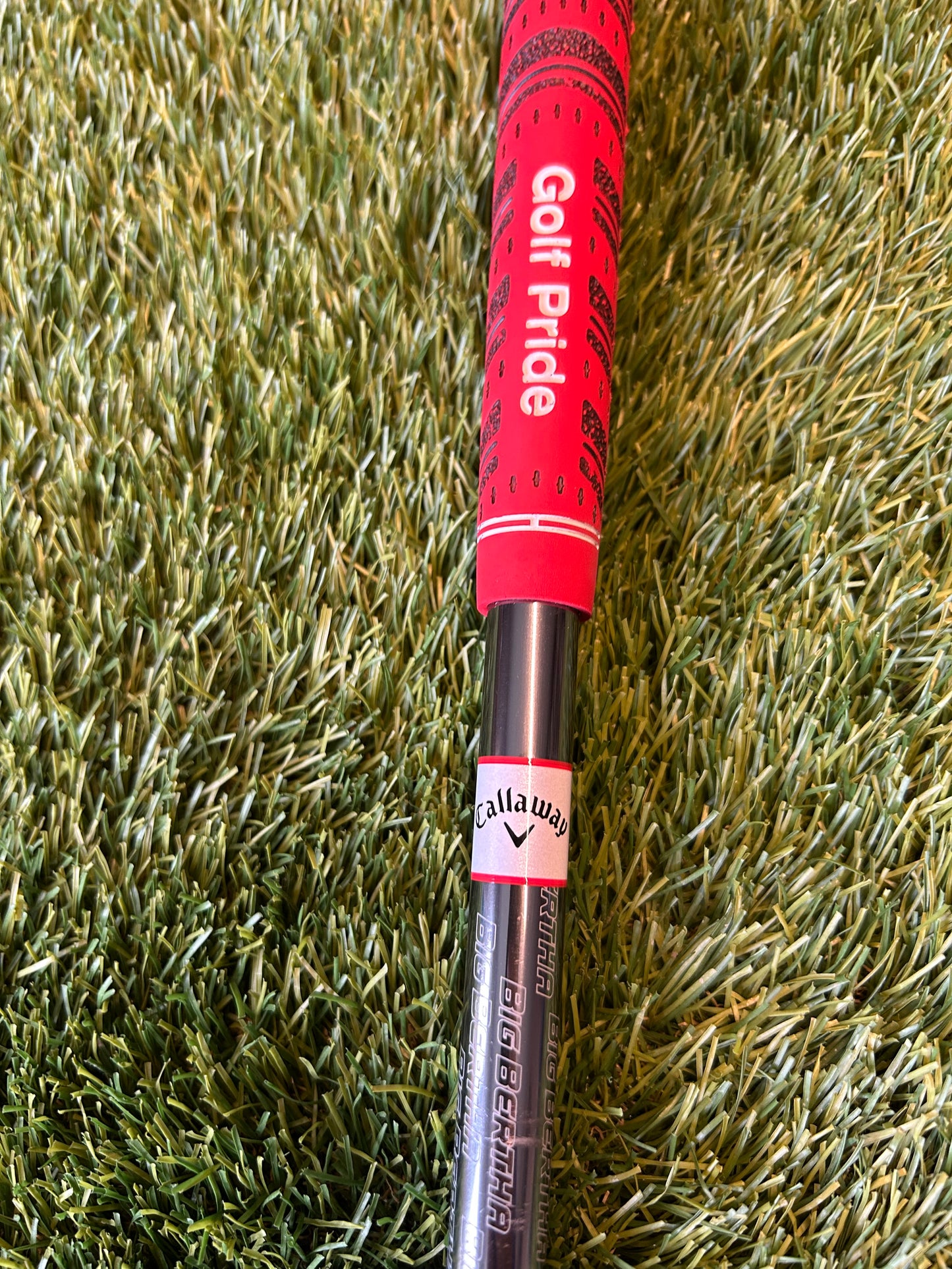 Callaway Big Bertha B21 Lob Wedge Rich 65 Graphite Senior Flex Golf Pride MidSize Grip - Right Handed