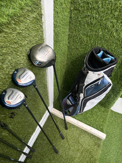 Short-Length Golf Set for Juniors, Ladies & Shorter Golfers with PING Driver