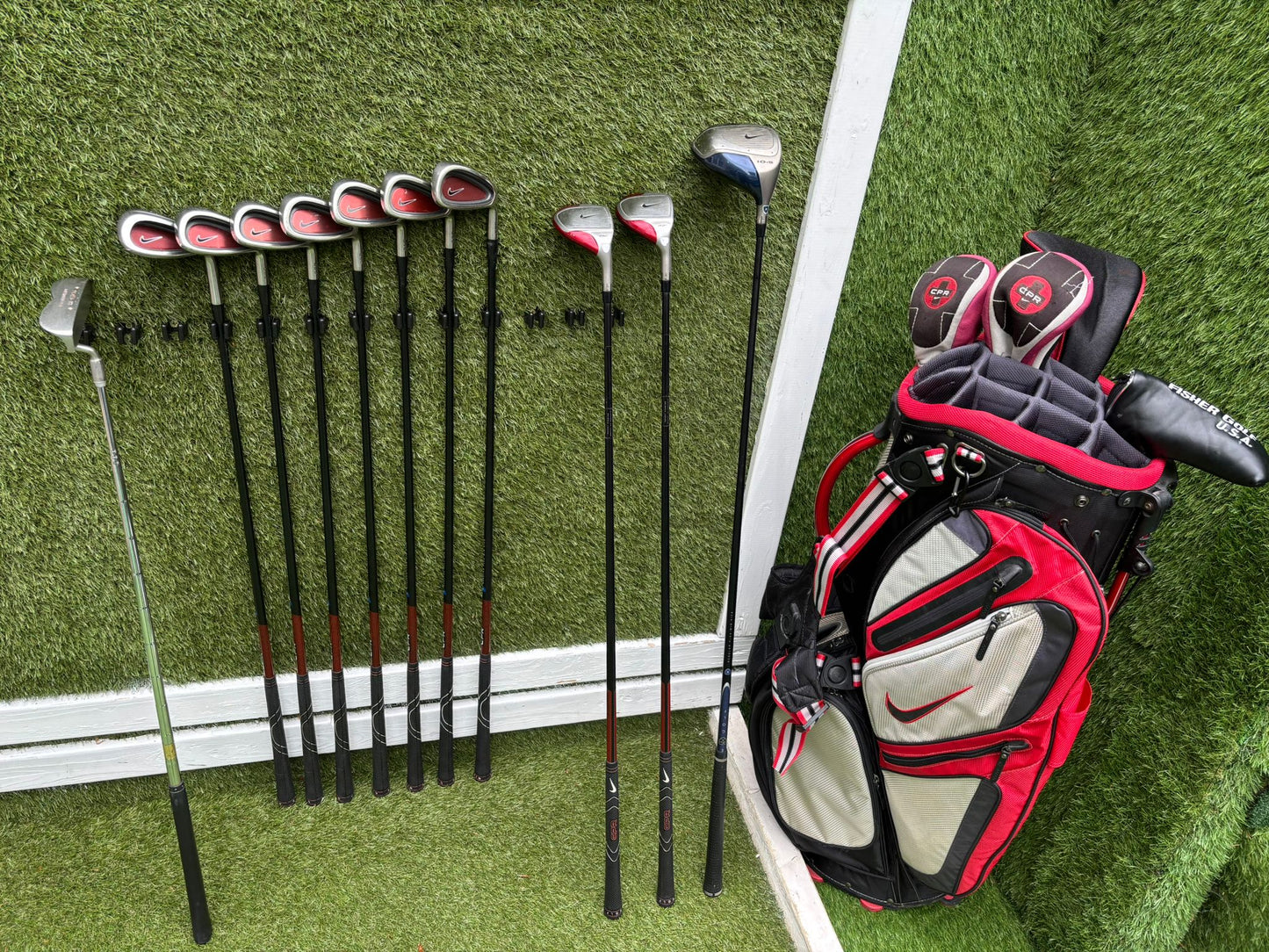 Nike CPR Full Matching Graphite Golf Set + Nike Stand Bag