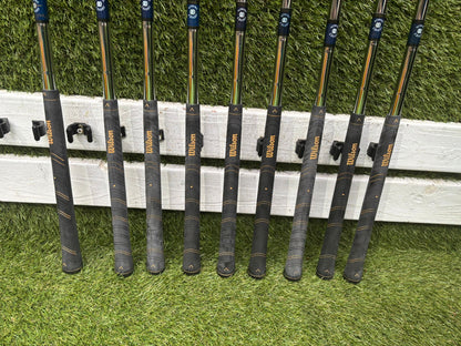 Wilson ProStaff Oversize 3–SW + New & Unused Woods + Howson Putter + Nike Bag (13-Piece Set)