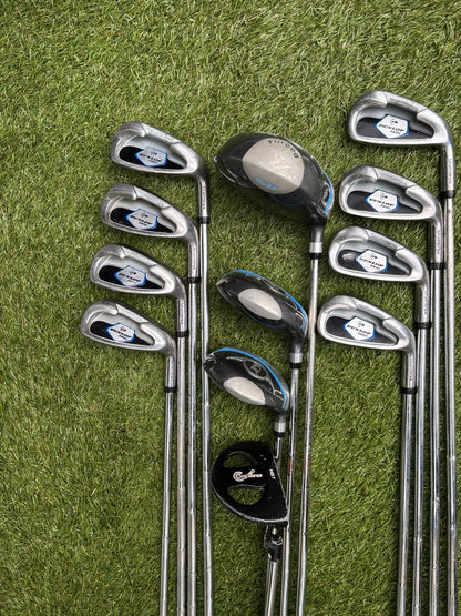 Dunlop MPX Golf Set with Matching MX II Woods, Confidence HC7 Putter & Dunlop Stand Bag