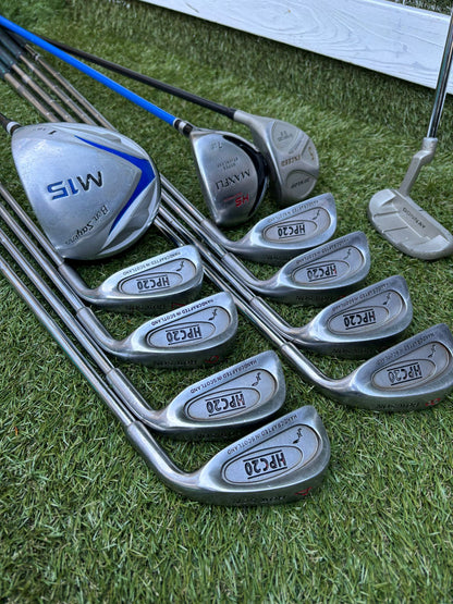 Howson HPC20 Irons (4–SW) + Ben Sayers M15 Driver & Stromberg Waterproof Bag