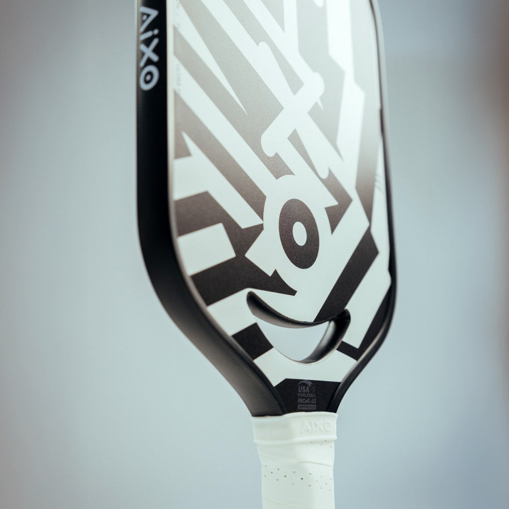 Aixo P14C Reaper Series Chaos Camo 18K Raw Carbon Pickleball Padel