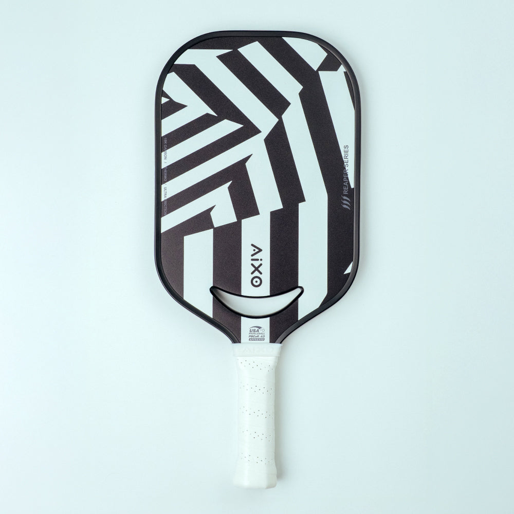 Aixo P14C Reaper Series Chaos Camo 18K Raw Carbon Pickleball Padel