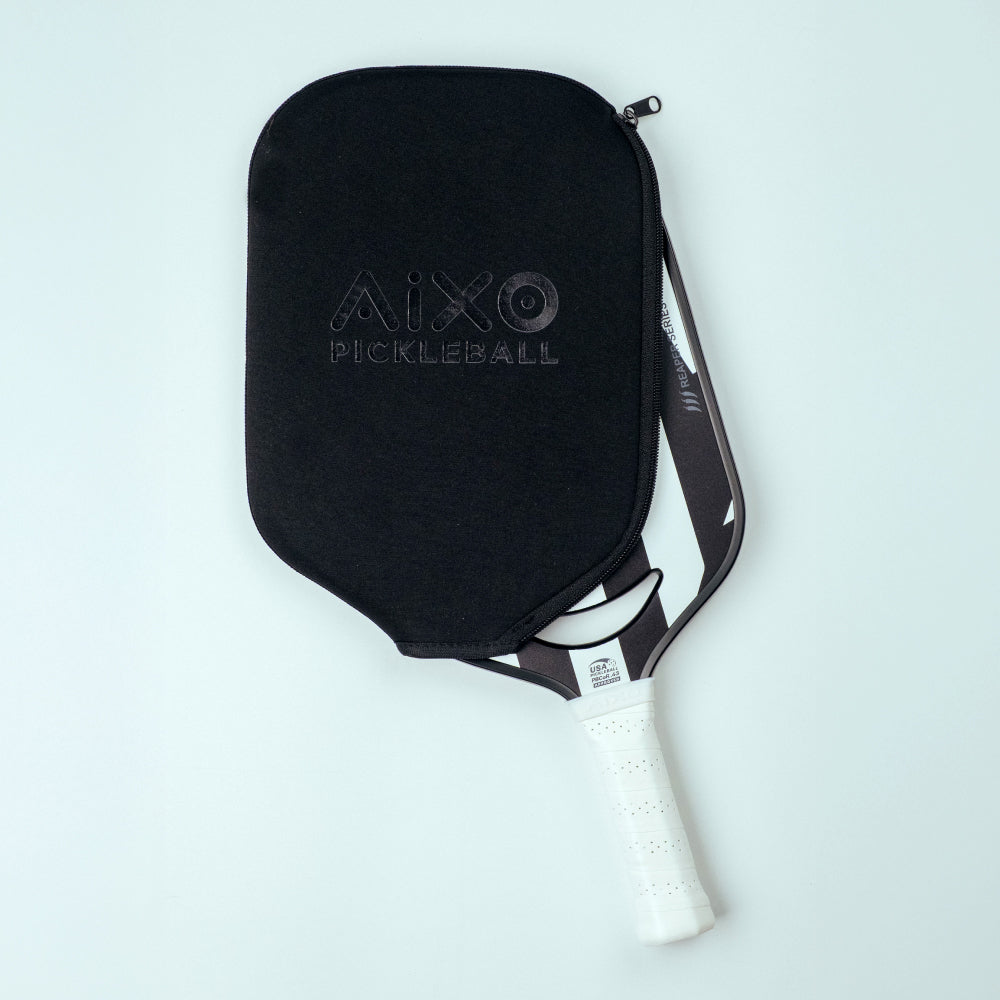 Aixo P14C Reaper Series Chaos Camo 18K Raw Carbon Pickleball Padel