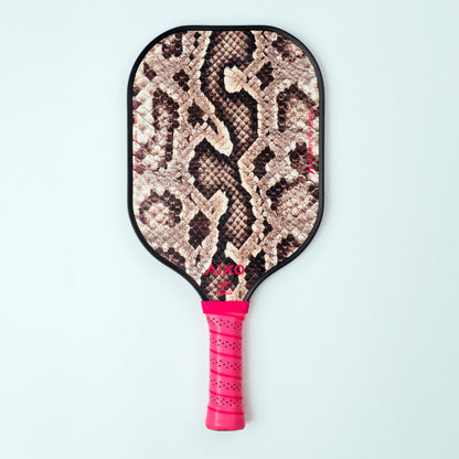 Aixo P11A Scorpion Series Glam Slam 3K Raw Carbon Pickleball Padel