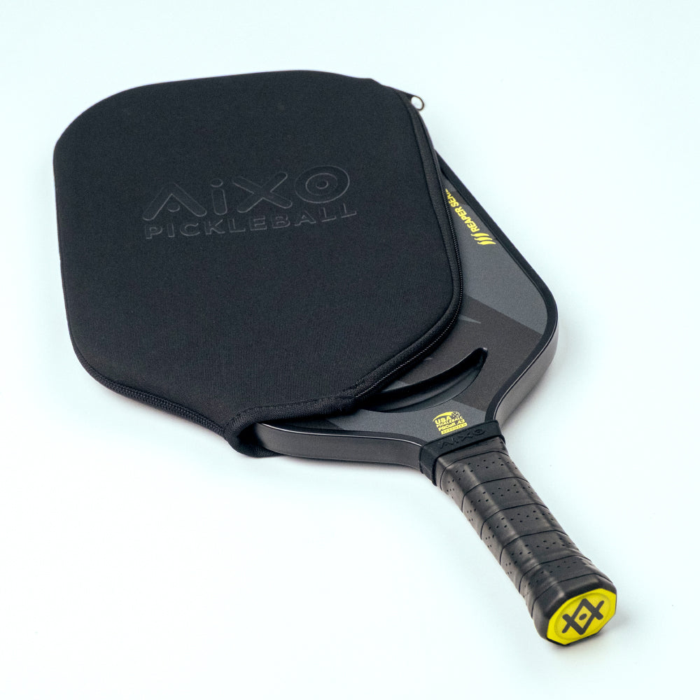 Aixo P14C Reaper Series Insane Bolt 18k Raw Carbon Pickleball Padel