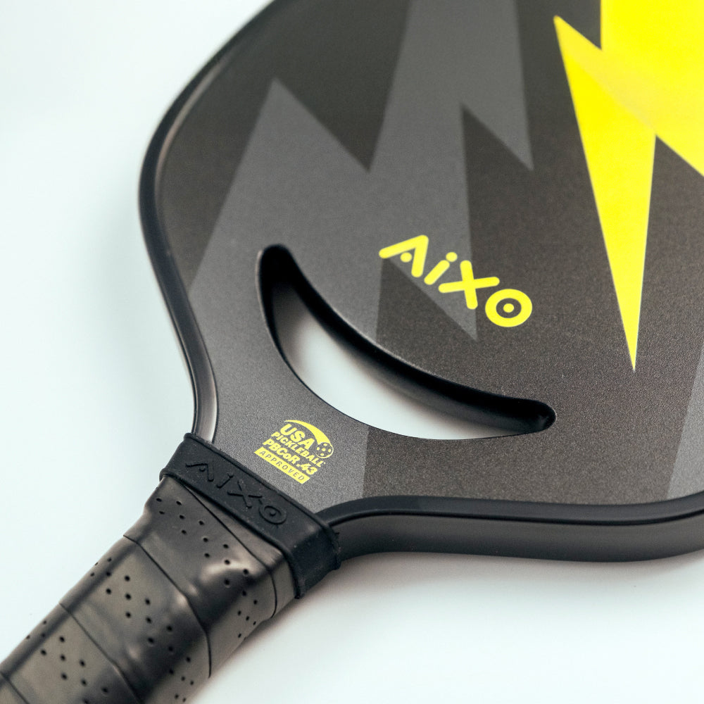 Aixo P14C Reaper Series Insane Bolt 18k Raw Carbon Pickleball Padel