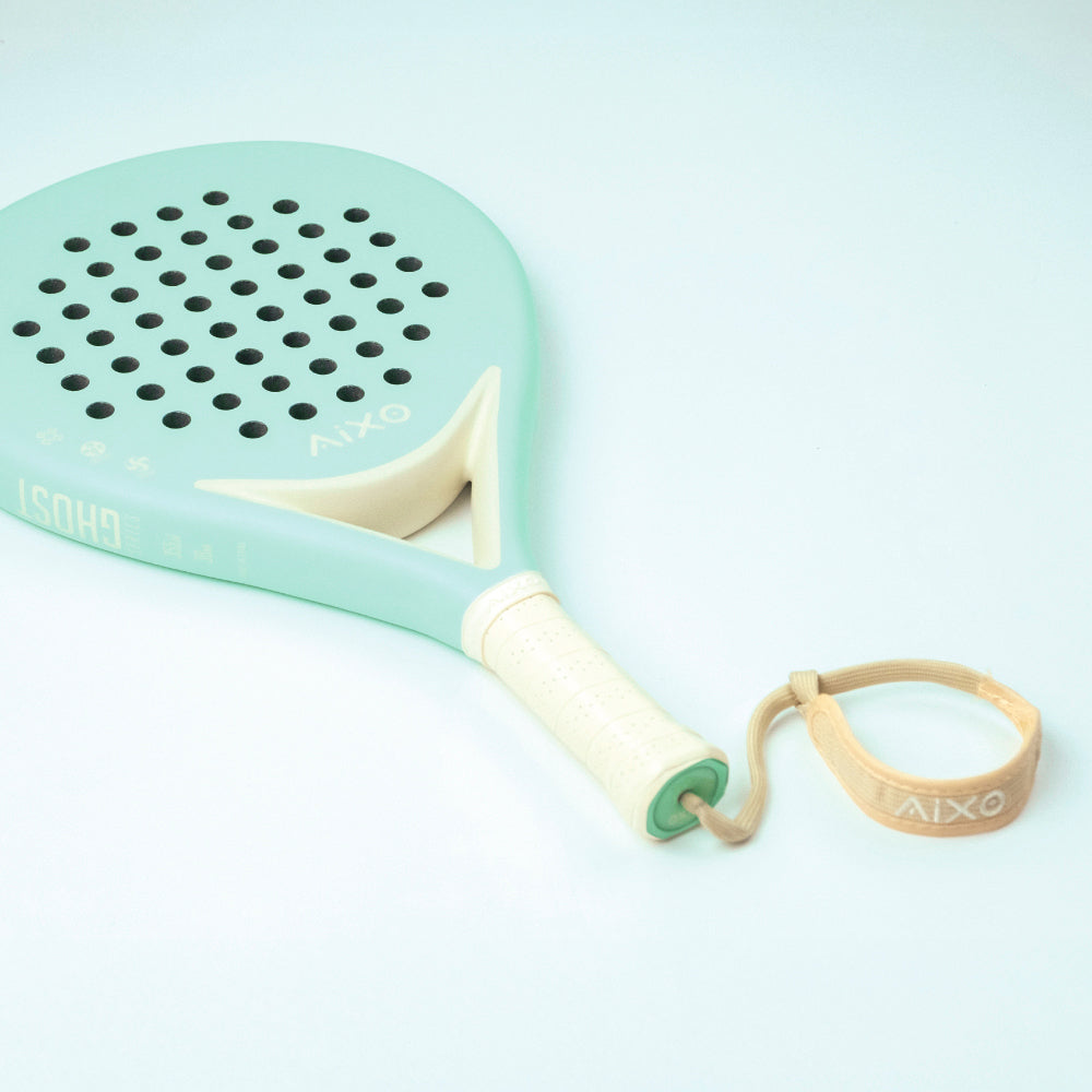 Aixo Pastel de Mint Ghost Padel Racket - Full Carbon - RL-B09