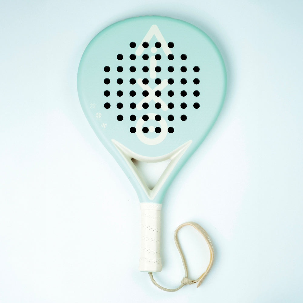 Aixo Pastel de Mint Ghost Padel Racket - Full Carbon - RL-B09