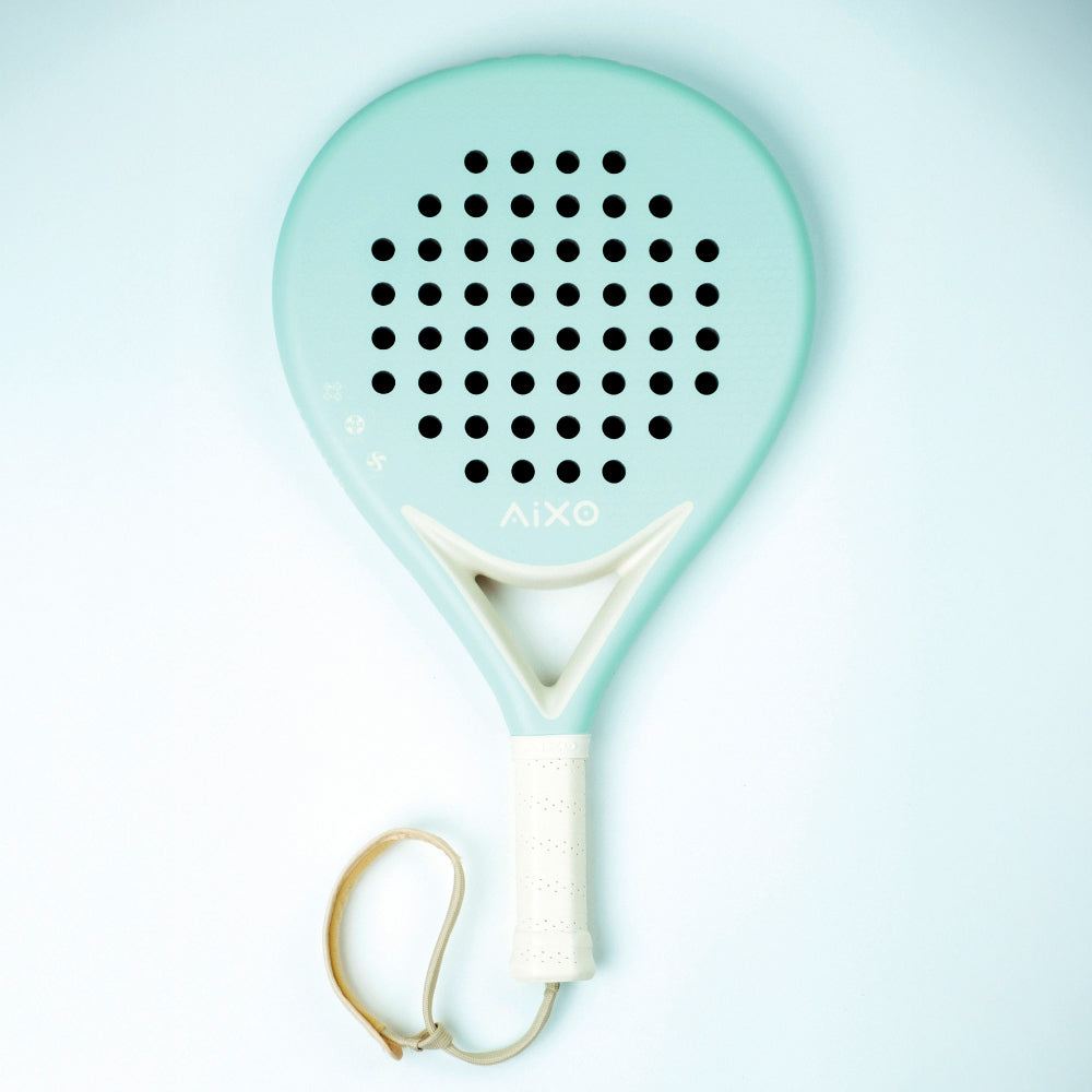 Aixo Pastel de Mint Ghost Padel Racket - Full Carbon - RL-B09