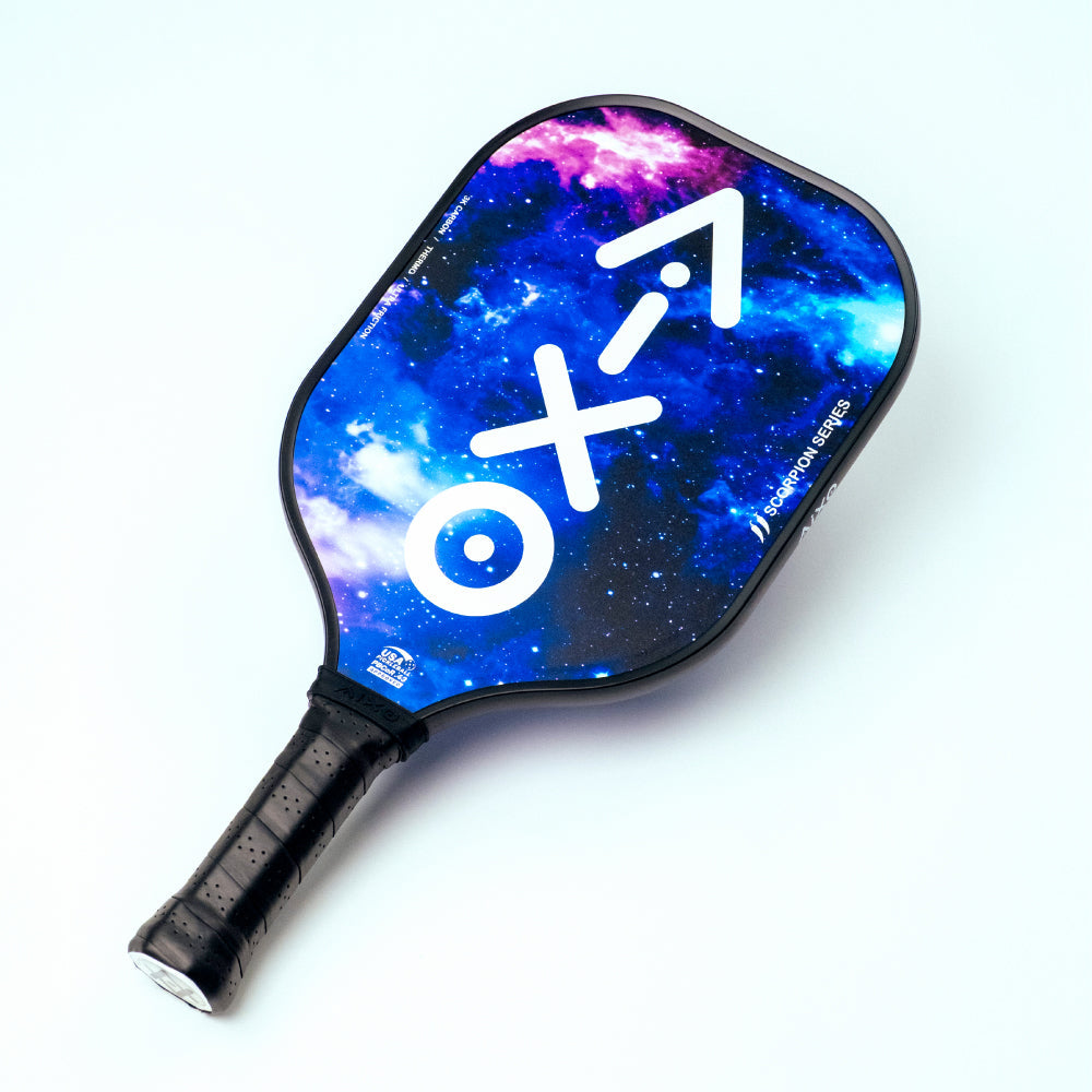 Aixo P11A Scorpion Series Spaceballs 3K Raw Carbon Pickleball Padel