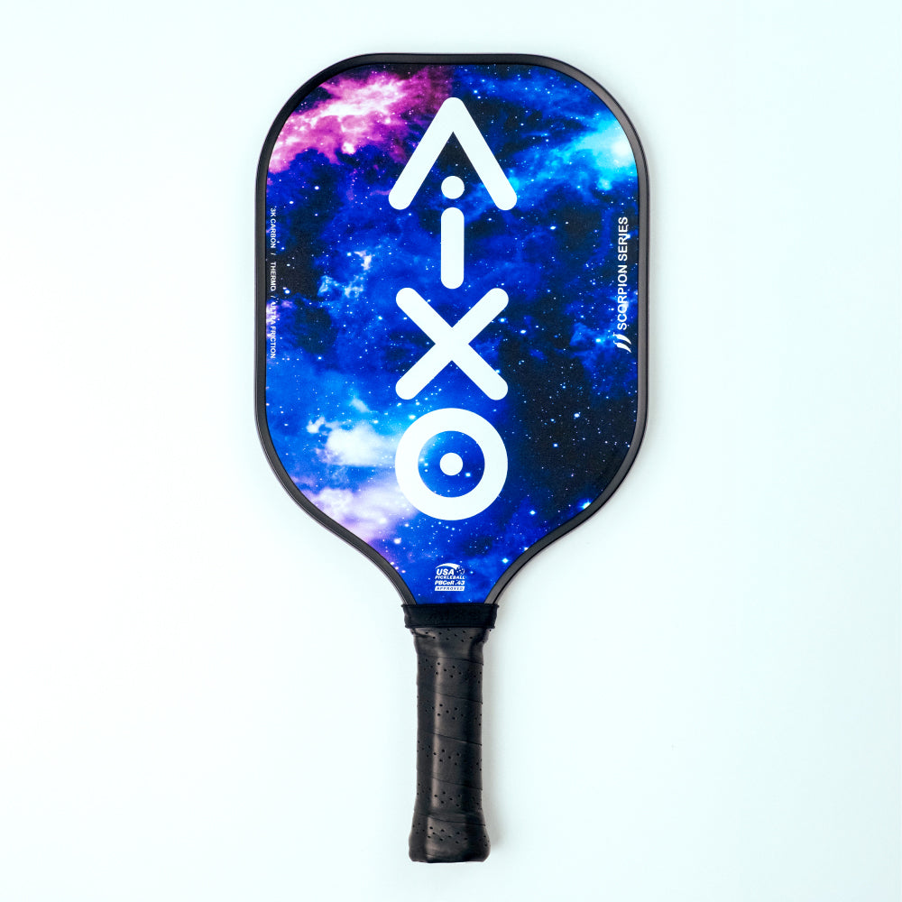 Aixo P11A Scorpion Series Spaceballs 3K Raw Carbon Pickleball Padel