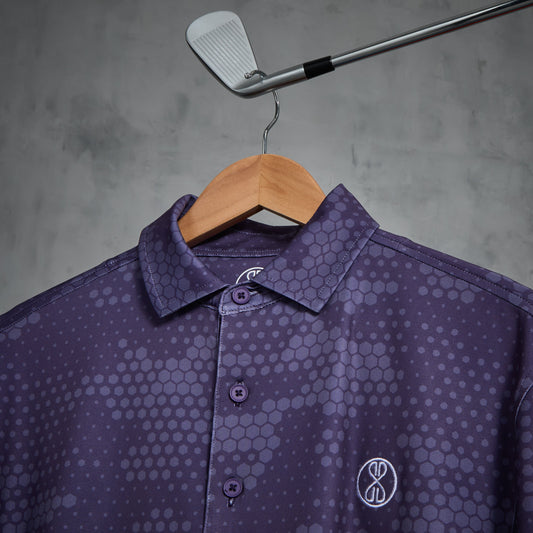 Vertex Plum Polo Shirt