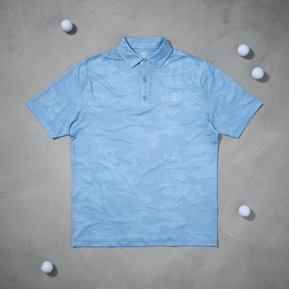 Apex Blue Polo Shirt