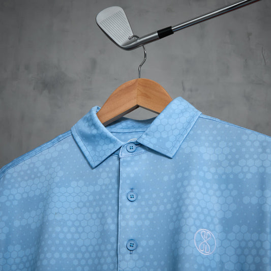 Apex Blue Polo Shirt