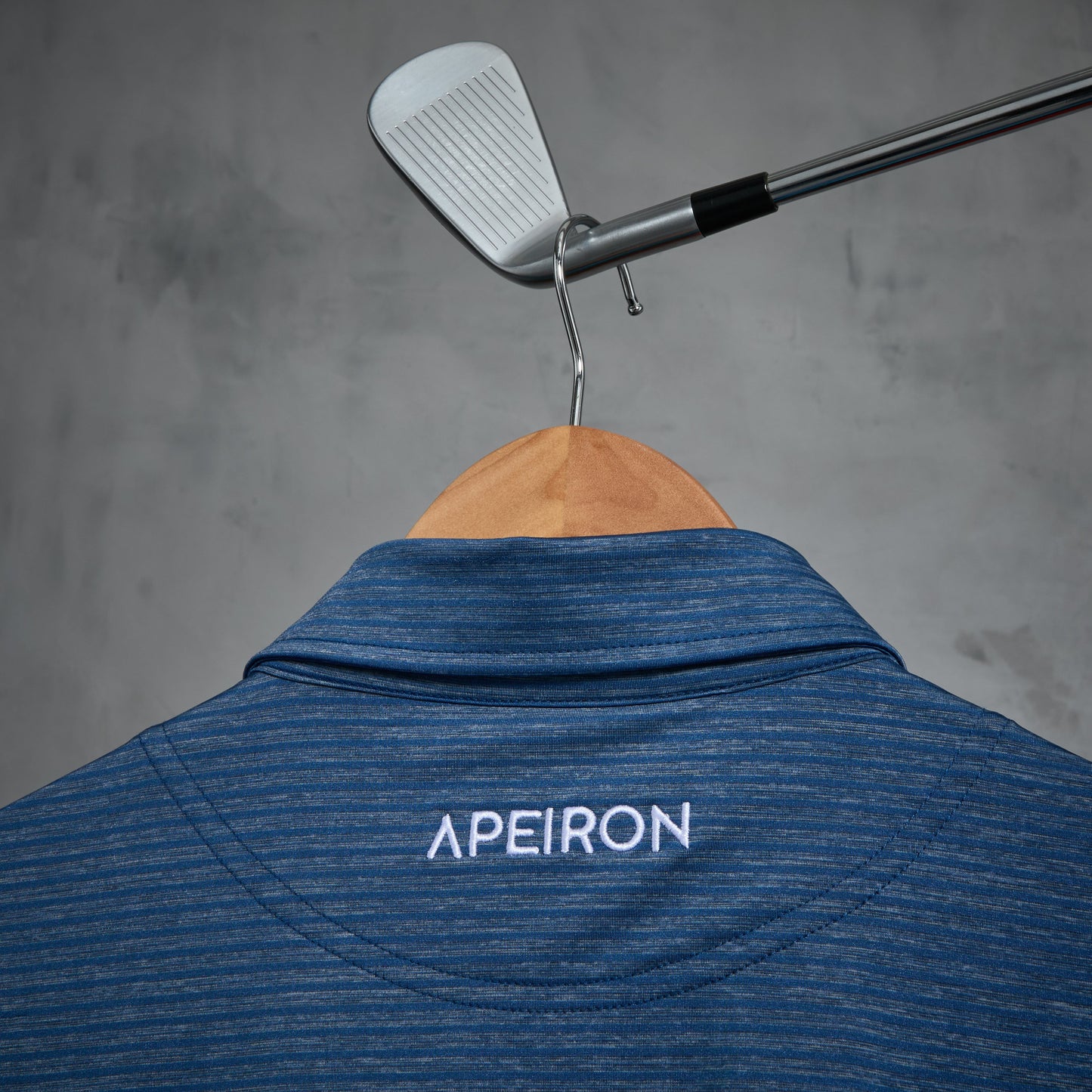Aether Tech Luxor Navy Polo Shirt