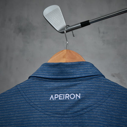 Aether Tech Luxor Navy Polo Shirt