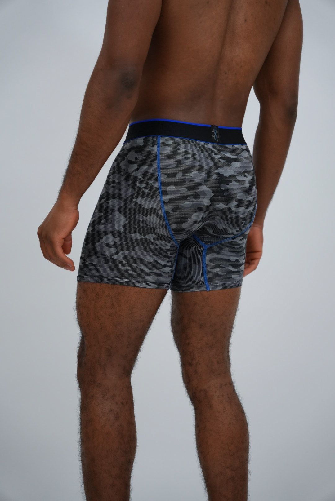 Aero Pro 7" Boxers - Camo / Royal Blue