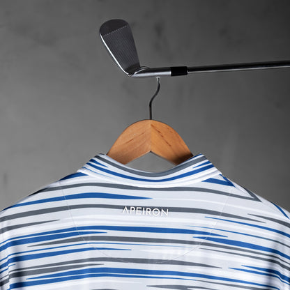 Ethos Grey Horizon Men's Golf Polo Shirt