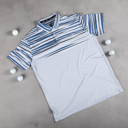 Ethos Grey Horizon Men's Golf Polo Shirt