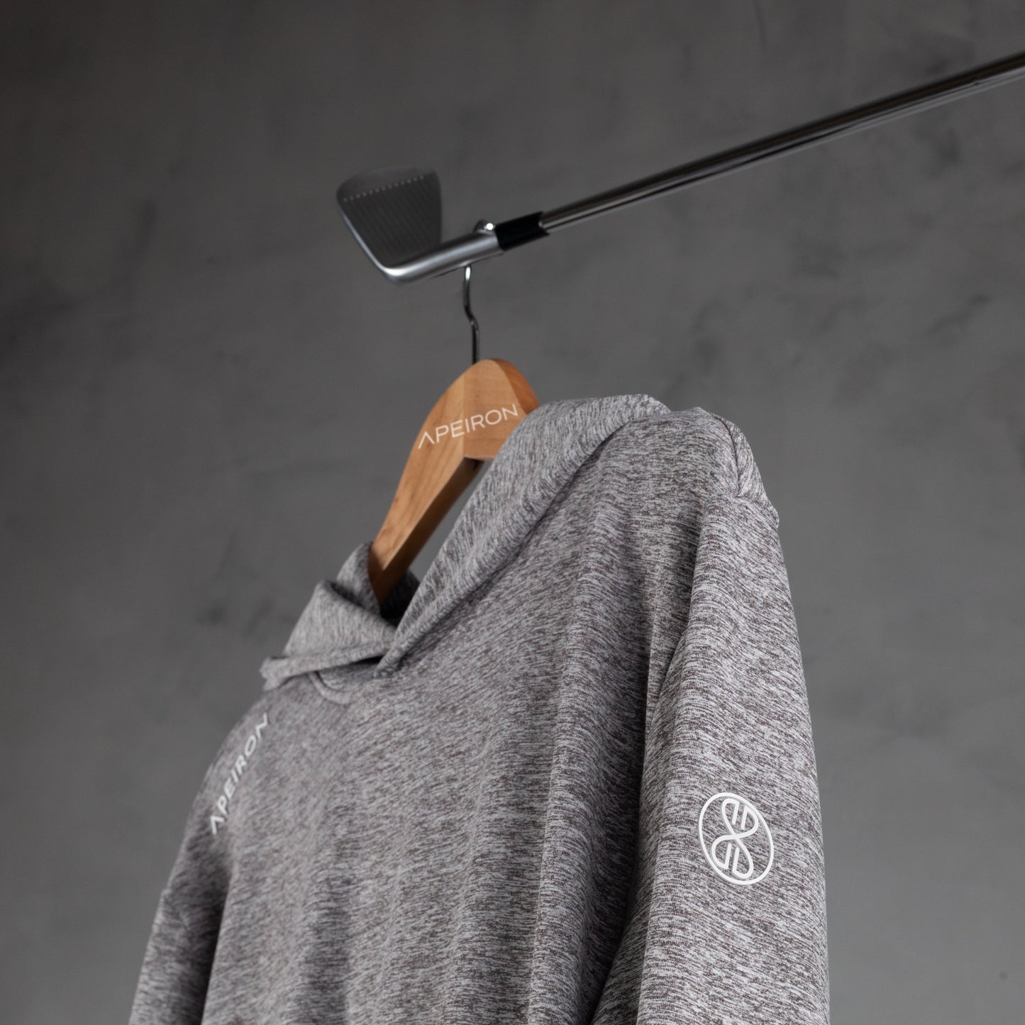 Graphite Grey Hooded Jumper
