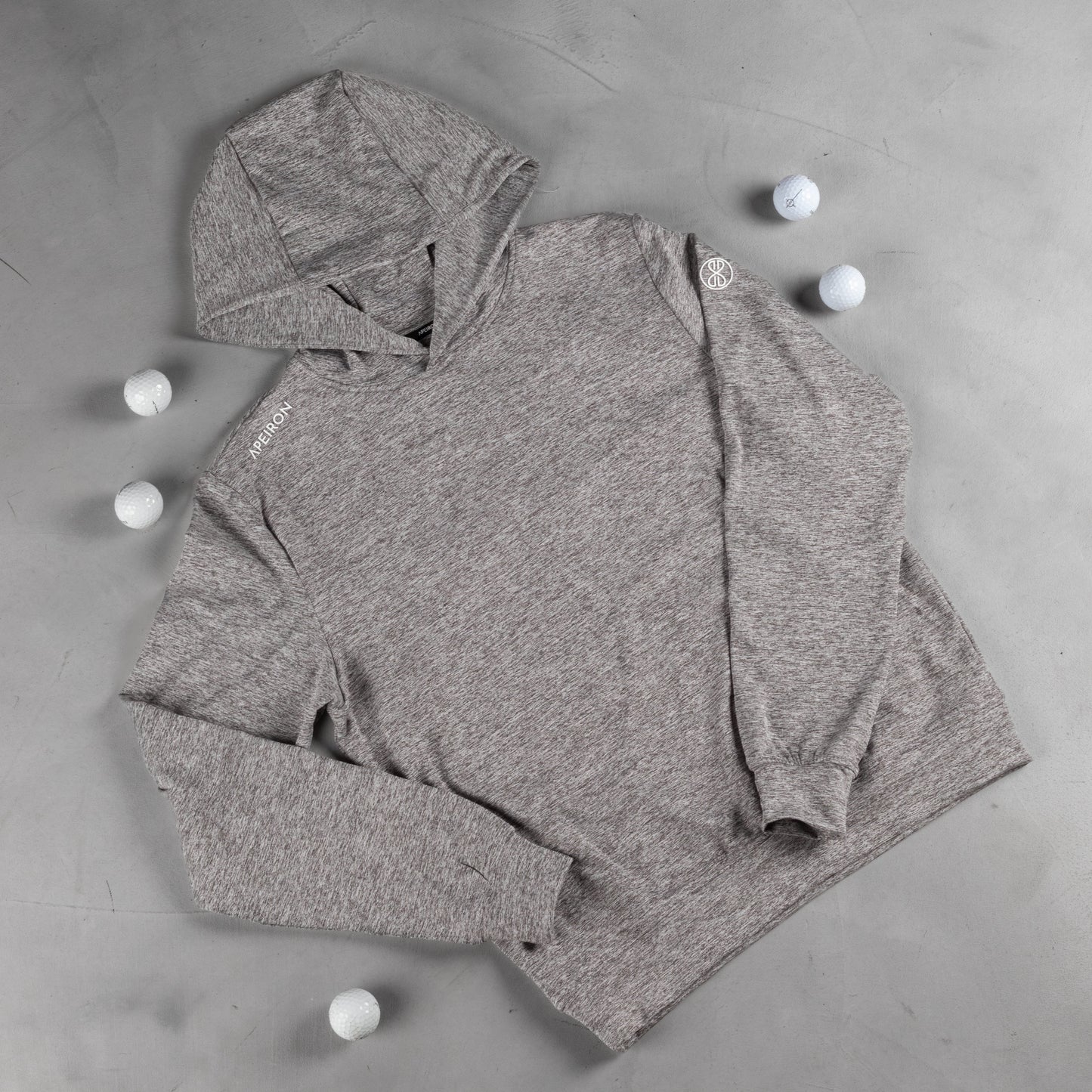 Graphite Grey Hooded Jumper
