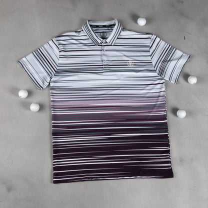 Ethos Glacier Grey Men's Golf Polo Shirt