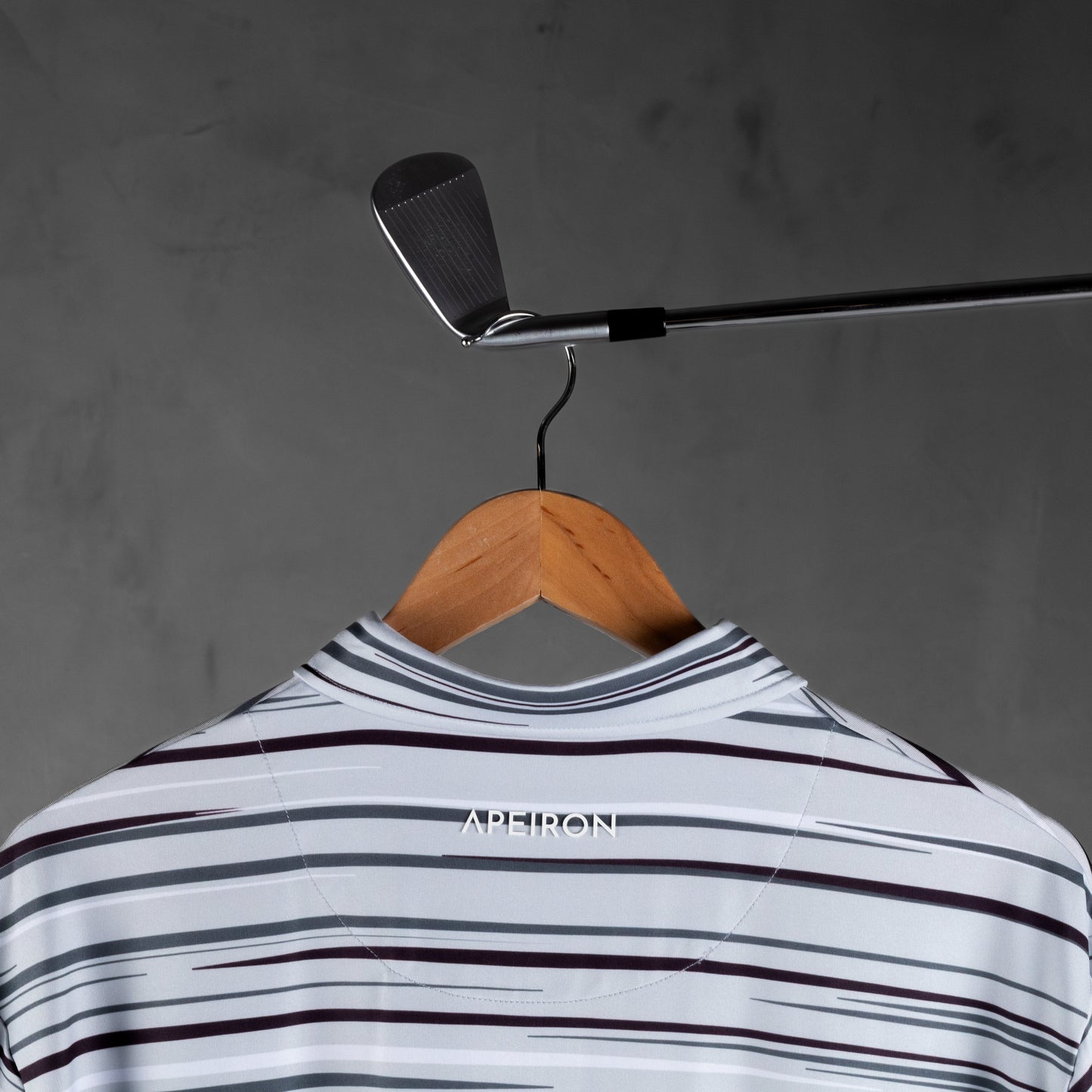 Ethos Glacier Grey Men's Golf Polo Shirt