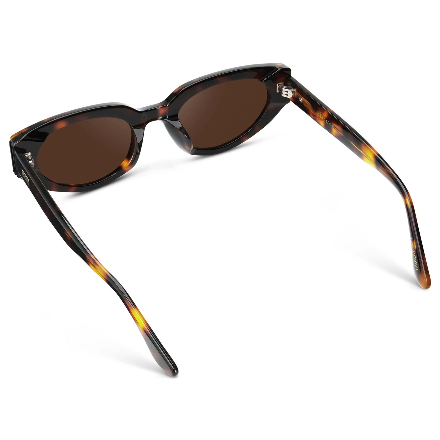 ASTRA Women's Cat-Eye Sunglasses in Brown Tortoise by WMP Eyewear